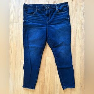 American Eagle Dark Blue Women's Jeans